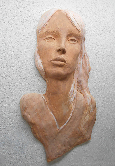 Sacagawea, sculpture by Jean Preston